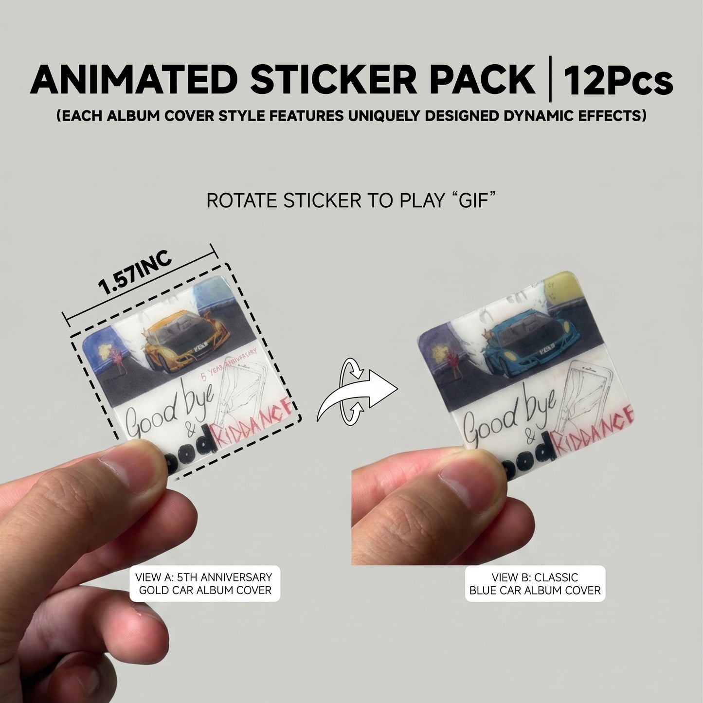Dynamic Cover Sticker Pack Vol. 1